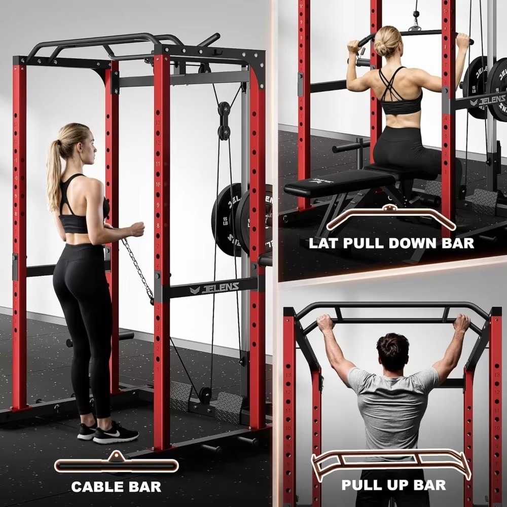 Home Gym Equipment Set - Wielofunkcyjny stojak S21 Power Cage z