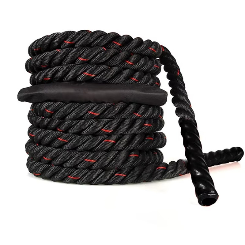 Battle Rope Heavy - Profesjonalny pasek do battle rope, wytrzymała