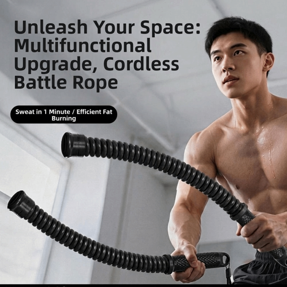 Battle Rope Heavy - 2 szt. Antypoślizgowe uchwyty do bezprzewodowego