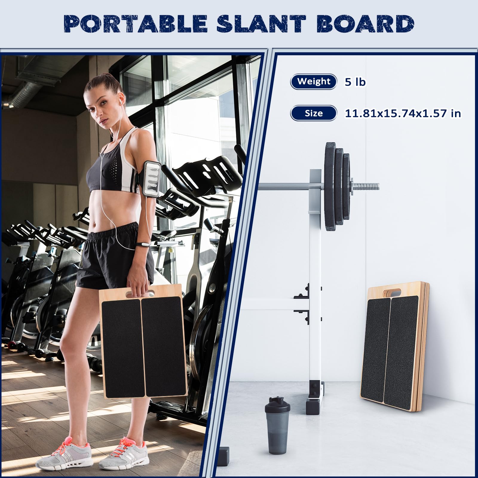 Drewniana deska do ćwiczeń rów – Leg Home Gym Workout recenzja i cena