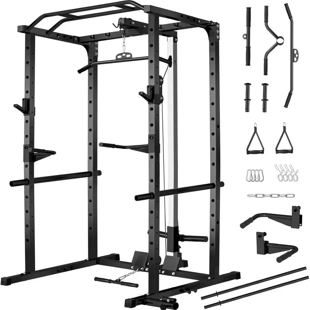 Stojak siłowy o udźwigu 907 kg – Lat Pulldown Cable recenzja i cena