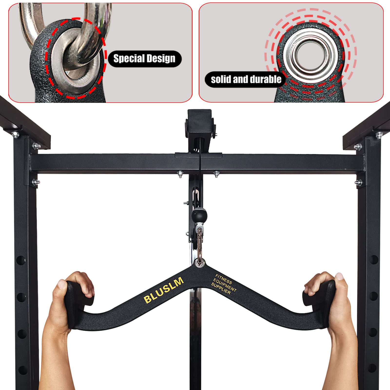 Domowa siłownia Fitness Lat Pu – Lat Pulldown Cable recenzja i cena
