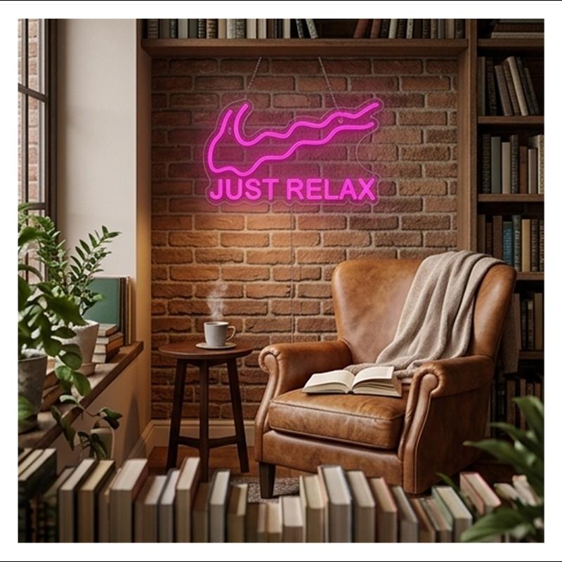 Neonowy znak świetlny Just Rel – Home Gym Neon Sign recenzja i cena