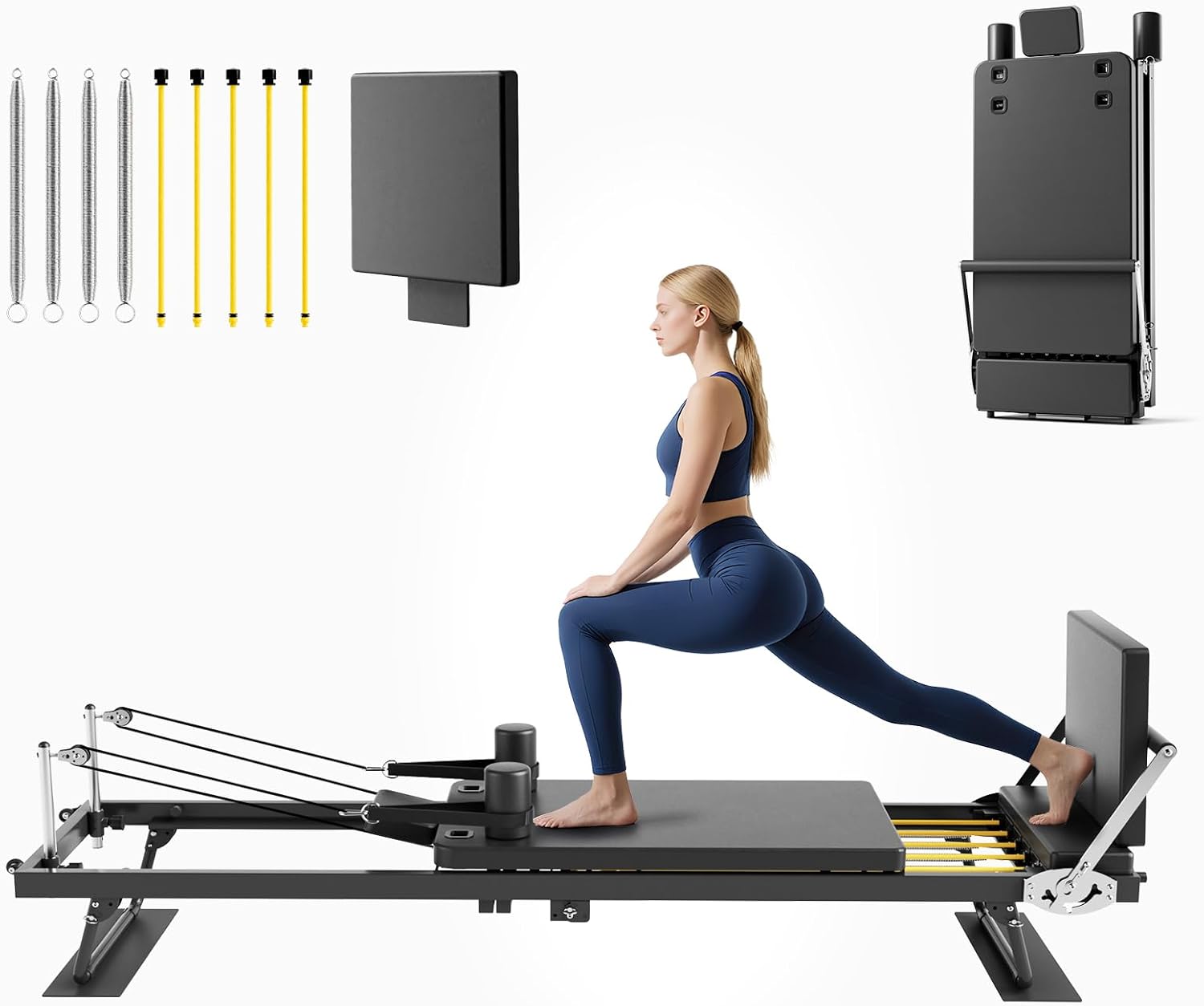 Składana maszyna do pilatesu,  – Home Gym Equipment Set recenzja i cena