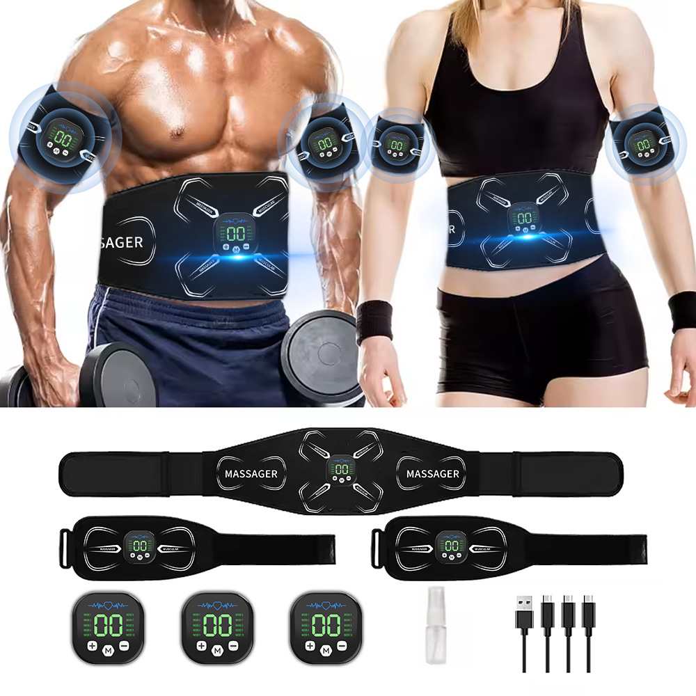 Stymulator mięśni EMS, trener  – Home Gym Routine recenzja i cena